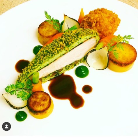 Chicken, Thyme and Pistachio